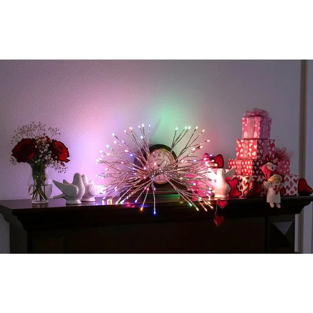 Lighted Twig 💡🎉Spear Swag Indoor Outdoor Home Decor All Occasion Party